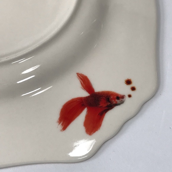 Anthropologie Nature Table Lou Rota Goldfish Plate - Picture 4 of 5